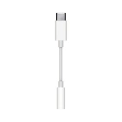 Apple USB-C kabel - UBC-C til 3,5 mm Jackstik - hvid