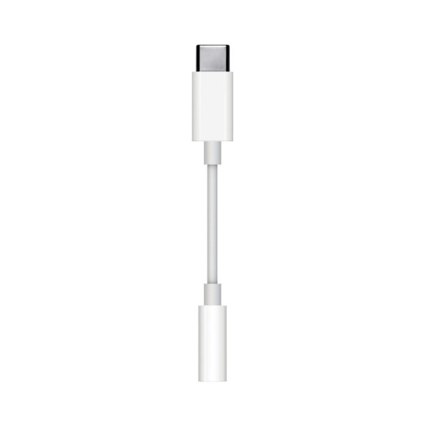 Apple USB-C kabel - UBC-C til 3,5 mm Jackstik - hvid