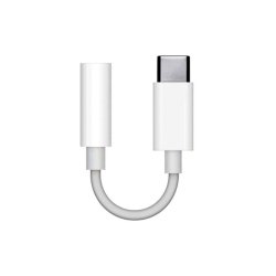 Apple USB-C kabel - UBC-C til 3,5 mm Jackstik - hvid