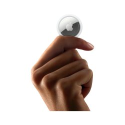 Apple AirTag - Bluetooth tracker - Hvid/slv