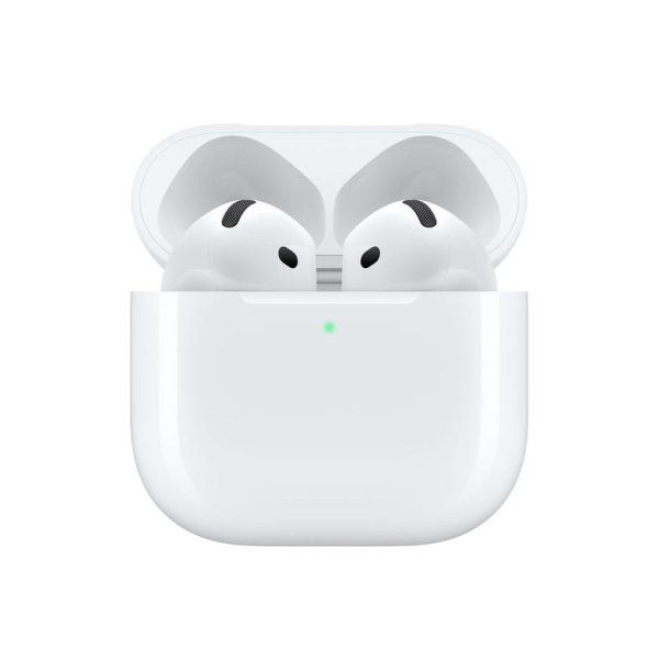 Apple AirPods 2024 - 4. Generation - USB-C - med MagSafe case - hvid