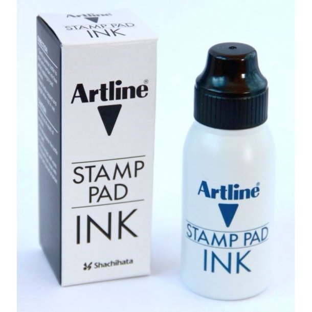 Artline Stempelfarve - Blk til stempelpude - ESA-2N - 50 ml - sort