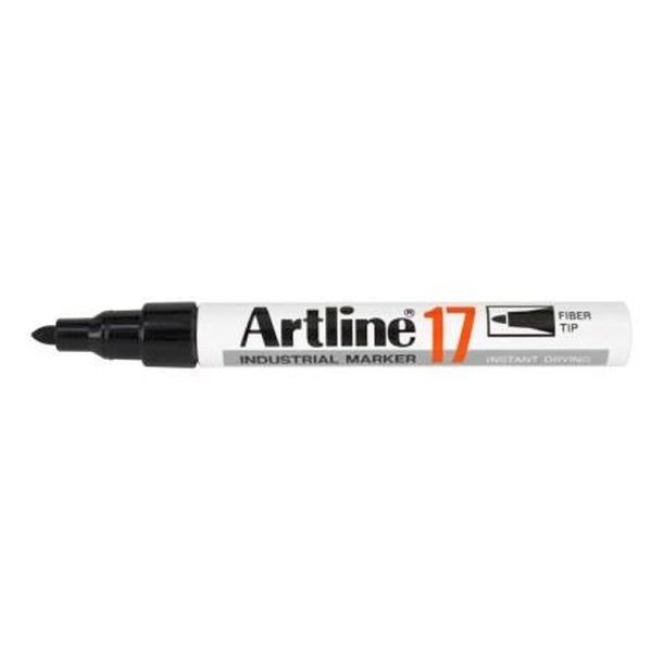 Artline permanent industri Marker 17 - rund Spids - 1,5 mm - sort