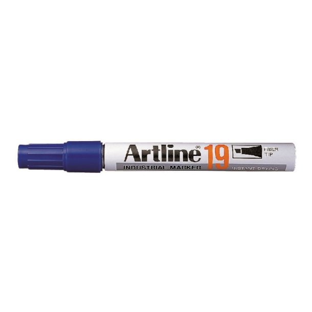 Artline permanent industri Marker 19 - skr chisel Spids - 2,0-5,0 mm - bl