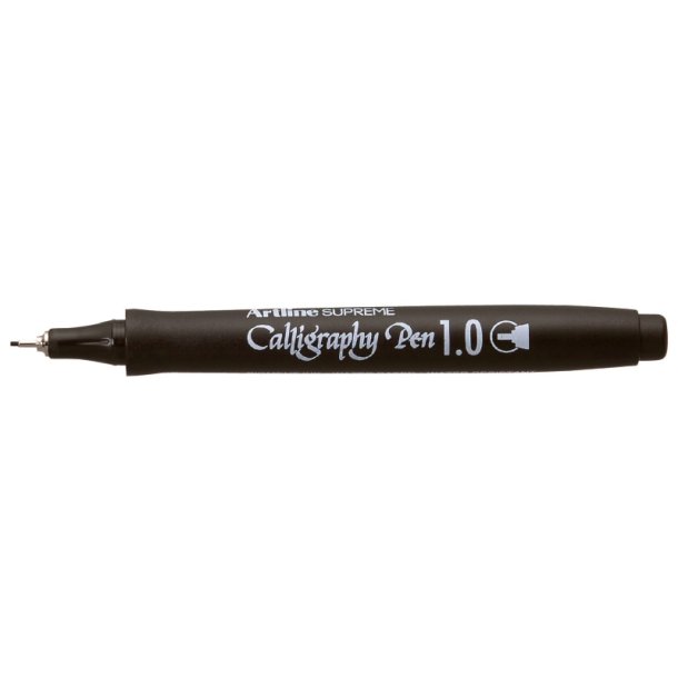 Artline Supreme Kalligrafi pen - fiber Spids - 1,0 mm - sort