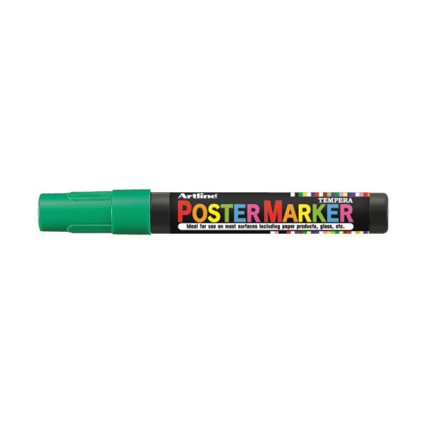 Artline Poster Marker EPP-4 - Vandafvisende - rund Spids - 2,0 mm - grn