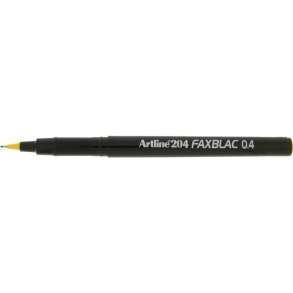 Artline 240 Fineliner Faxblac - 0,4mm sort fototkopierings pen