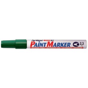 Artline permanent Paint Marker 400XF - rund Spids - 2,3 mm - gr�n