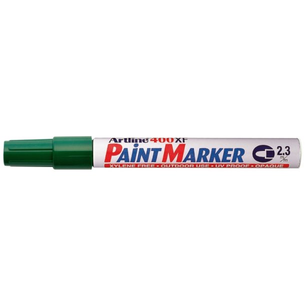 Artline permanent Paint Marker 400XF - rund Spids - 2,3 mm - grn