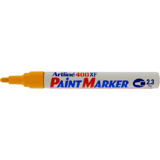 Artline permanent Paint Marker 400XF - rund Spids - 2,3 mm - orange