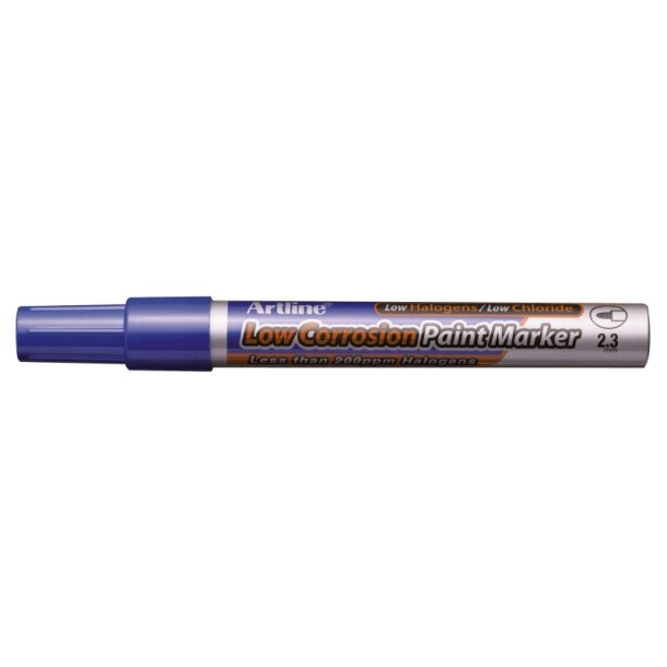 Artline permanent Lav korrosion Marker 420 - rund Spids - 2,3 mm - Bl