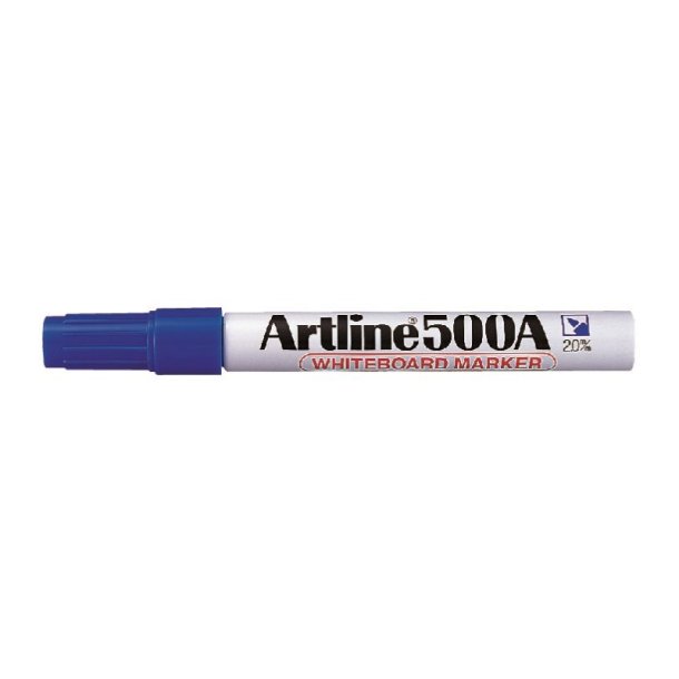 Artline Whiteboard Pen 500A - rund Spids - 2,0 mm - bl