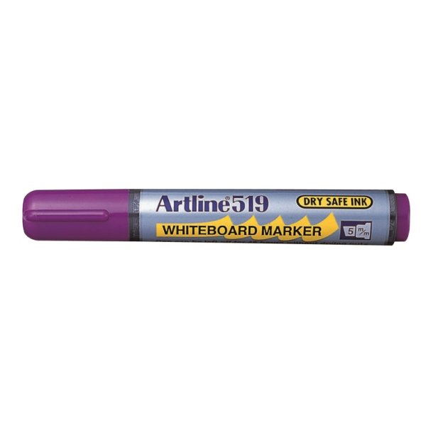 Artline Whiteboard Pen 519 - chisel Spids - 2,0-5,0 mm - lilla