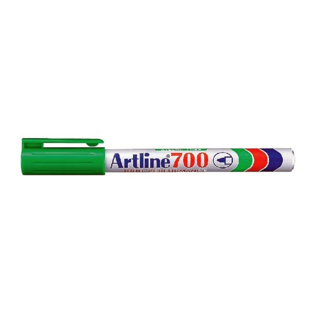 Artline permanent Marker 700 - rund Spids - 0,7 mm - grn