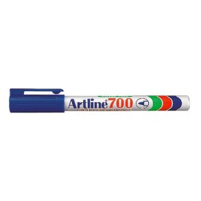 Artline permanent Marker 700 - rund Spids - 0,7 mm - bl�
