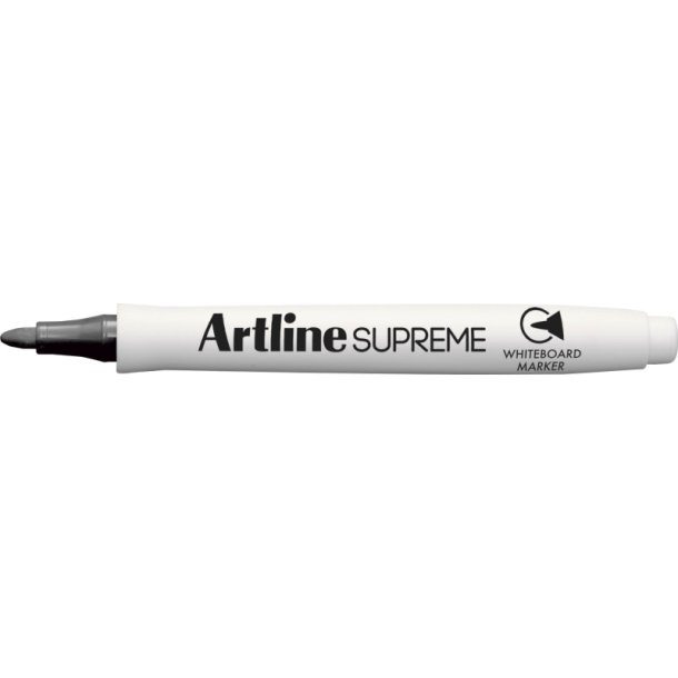 Artline Supreme Whiteboard Pen - rund Spids - 1,5 mm - sort