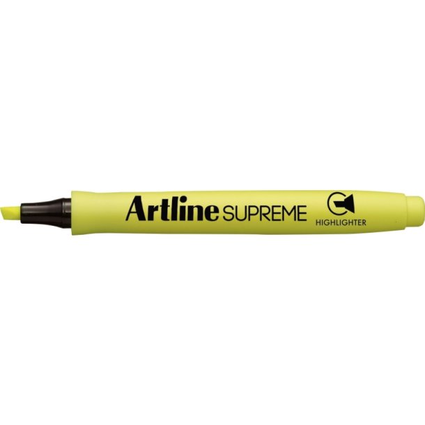 Artline Supreme Highlighter - chisel Spids - 1,0-4,0 mm - gul