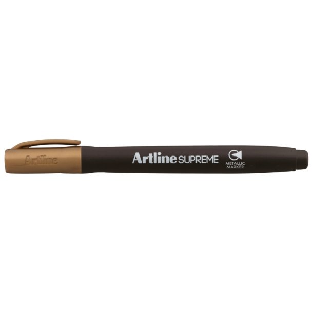 Artline permanent Supreme Metallic Marker - rund Spids - 1,0 mm - guld