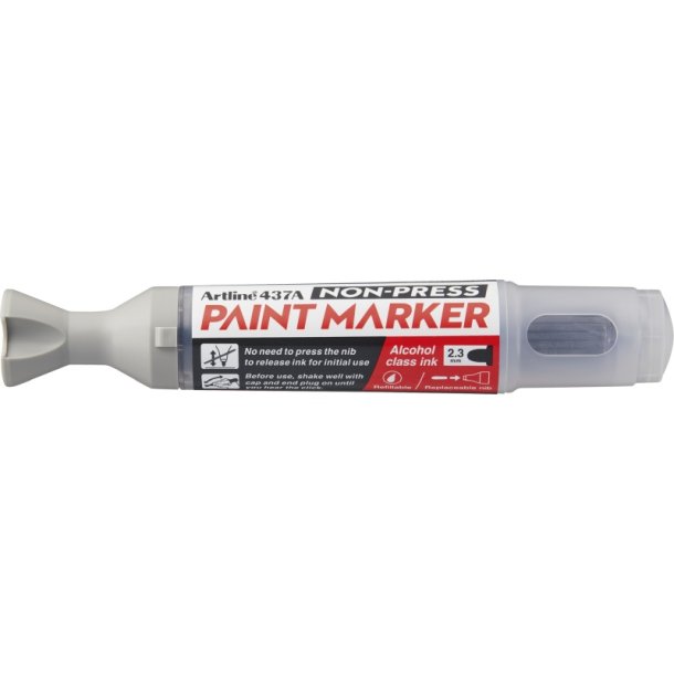 Artline Paint Marker 437A - rund Spids - 2,3 mm - gr�