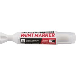 Artline Paint Marker 437A - rund Spids - 2,3 mm - hvid