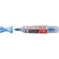 Artline Paint Marker 437A - rund Spids - 2,3 mm - Lys Bl�