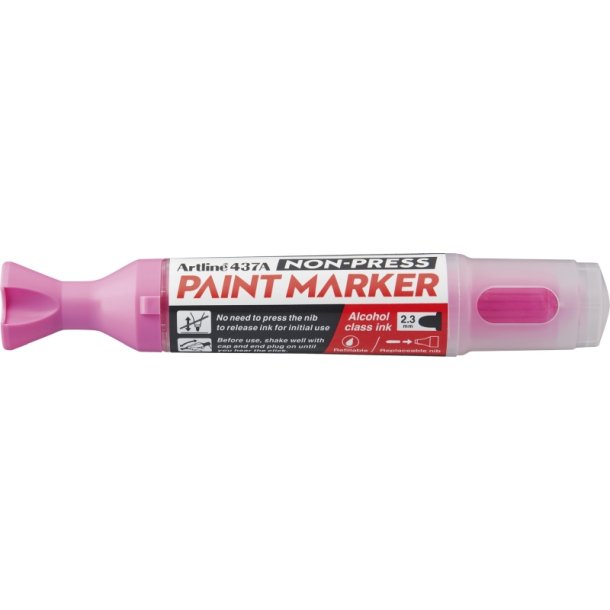 Artline Paint Marker 437A - rund Spids - 2,3 mm - pink