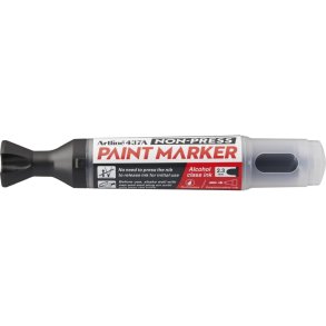 Artline Paint Marker 437A - rund Spids - 2,3 mm - sort