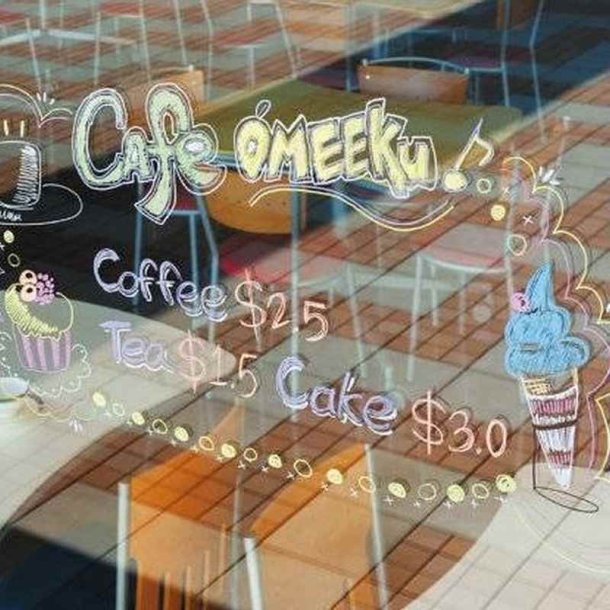 Artline Glastavle marker EPG-4 - rund Spids - 2,0 mm - 4 farves�t