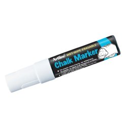 Artline Kridt marker EPW-12 - rund Spids - 12 mm - hvid