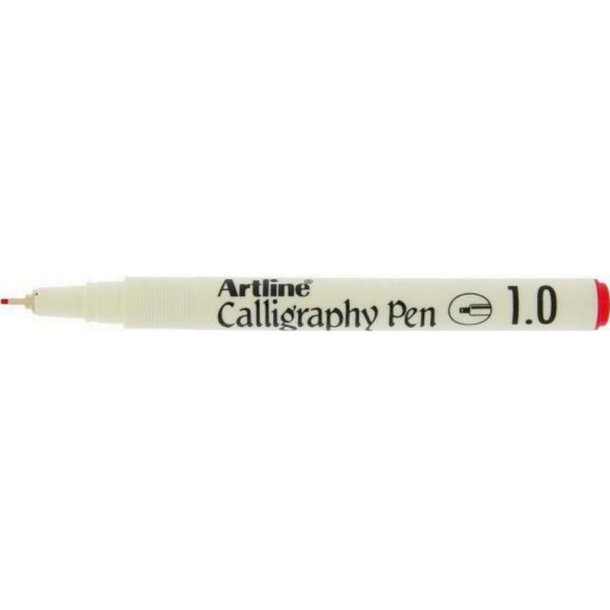 Artline Kalligrafi pen - polyesterfiber Spids - 1,0 mm - rd