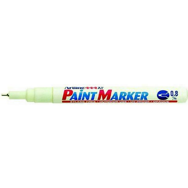 Artline permanent Paint Marker 444XF - rund Spids - 1,2 mm - hvid