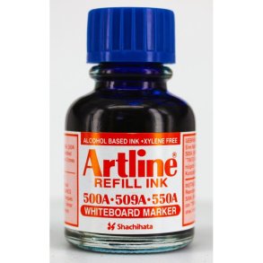 Artline whiteboard genopfyldningsbl�k bl� - 20 ml