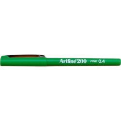 Artline 200 fineliner Drawing pen - 0,4mm grn pen