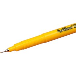 Artline 200 fineliner Drawing pen - 0,4mm gul pen