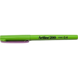 Artline 200 fineliner Drawing pen - 0,4mm Limegrn pen