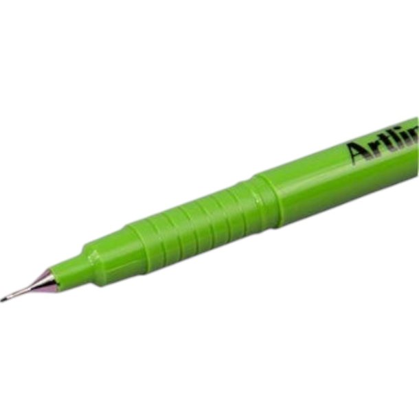 Artline 200 fineliner Drawing pen - 0,4mm Limegrn pen
