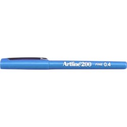 Artline 200 fineliner Drawing pen - 0,4mm lysebl pen