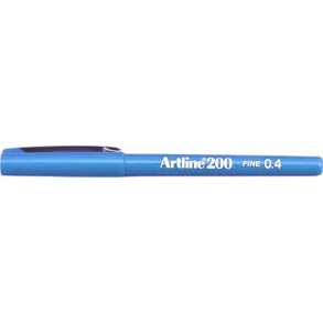 Artline 200 fineliner Drawing pen - 0,4mm lysebl pen