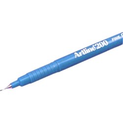 Artline 200 fineliner Drawing pen - 0,4mm lysebl pen
