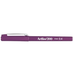 Artline 200 fineliner Drawing pen - 0,4mm magenta pen