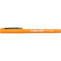 Artline 200 fineliner Drawing pen - 0,4mm orange pen