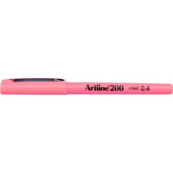 Artline 200 fineliner Drawing pen - 0,4mm Pink pen