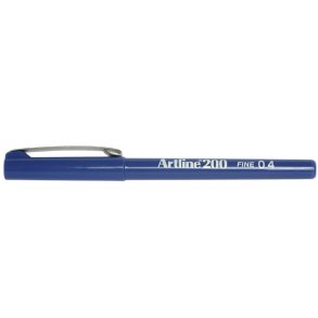 Artline 200 fineliner Drawing pen - 0,4mm kongebl pen