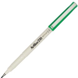 Artline 210 fineliner Drawing pen - 0,6mm grn pen