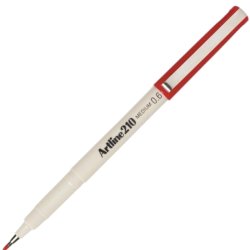 Artline 210 fineliner Drawing pen - 0,6mm rd pen