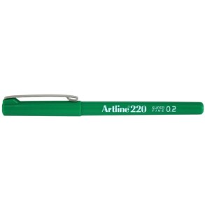 Artline 220 fineliner Drawing pen - 0,2mm grn pen