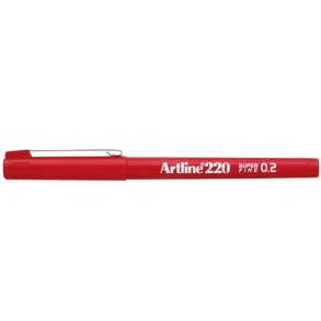Artline 220 fineliner Drawing pen - 0,2mm rd pen