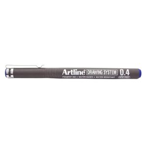 Artline 234 fineliner drawing pen - 0,4mm bl teknisk tegnepen