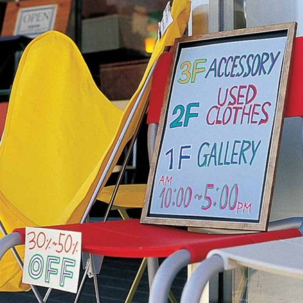 Artline Poster marker EPP-4 - 2mm rund Spids - fluo gul marker