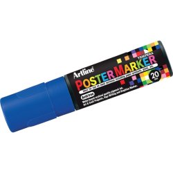 Artline Poster marker EPP-20 - 20mm flad Spids - bl marker